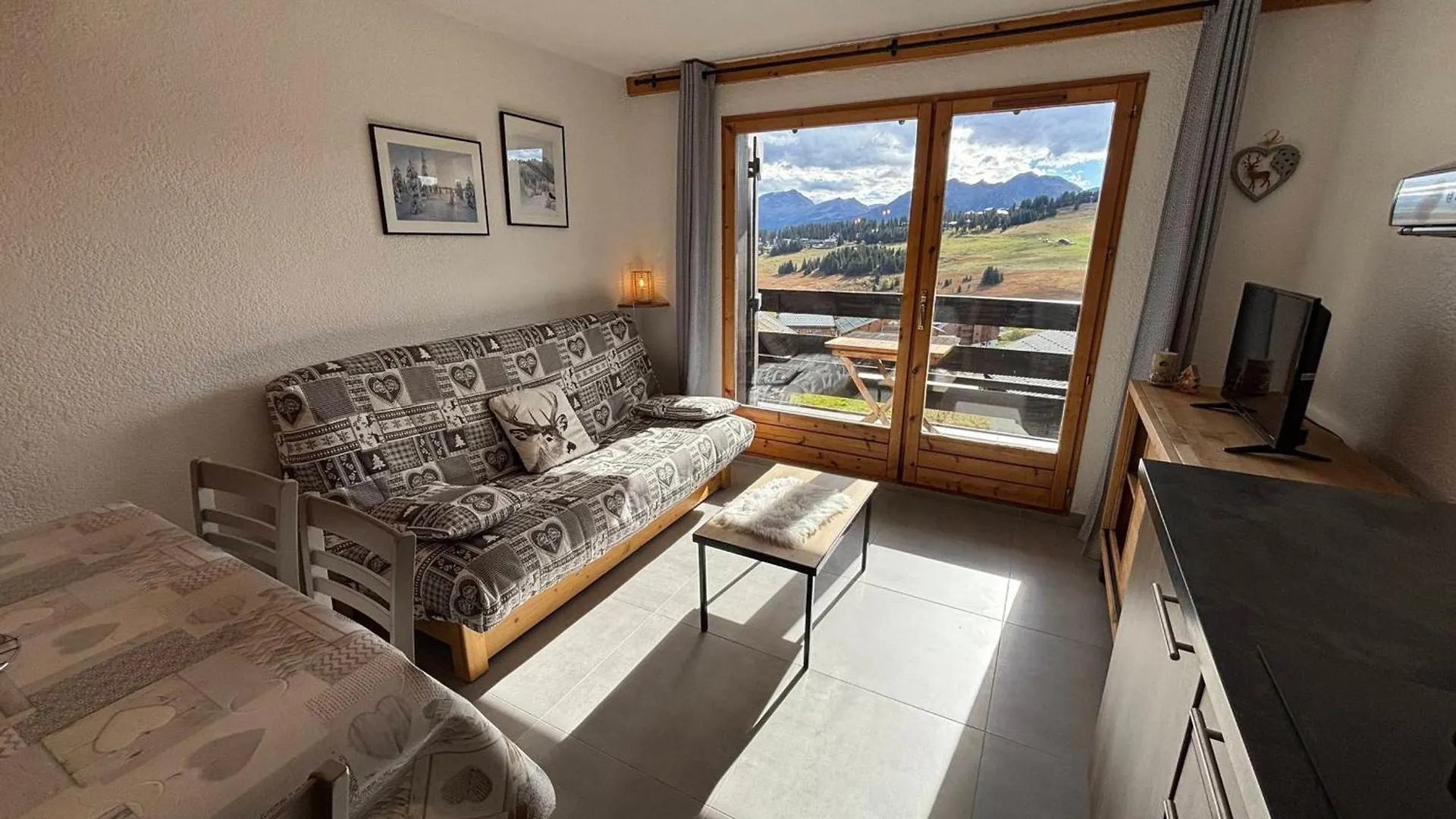 Les Saisies - Studio Cabine Equipe Pour 4 Avec Balcon - Fr-1-293-150 Les Saisies